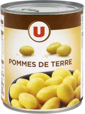Pommes de terre entières en conserve, U (530 g)