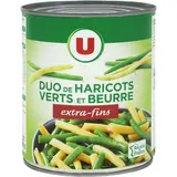 Duo de haricots verts et beurre extra-fins, U (455 g)