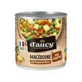Macédoine de légumes égouttée, d'Aucy (530 g)