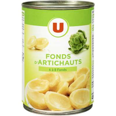 Fonds d'artichauts, U (210 g)