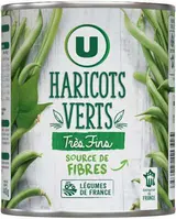 Haricots verts très fins, U (440 g)