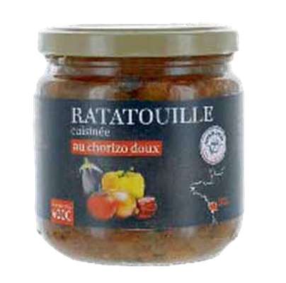 Ratatouille cuisinée au chorizo doux, Gastromer (400 g)