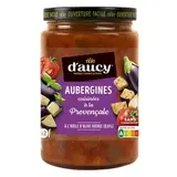 Aubergines cuisinées à la provençale, D'Aucy (380 g)