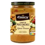 Curry de pois chiches aux épices douces, D'Aucy (380 g)