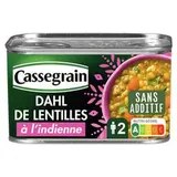 Dahl de lentilles à l'indienne, Cassegrain (435 g)