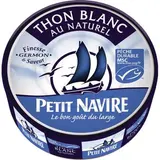 Thon blanc au naturel pêche durable, Petit Navire (112 g)