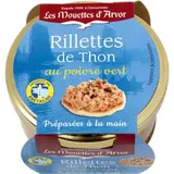 Rillettes de thon au poivre vert, Les Mouettes d'Arvor (125 g)