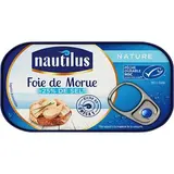 Foie de morue nature, Nautilus (120 g)