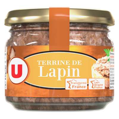 Terrine de lapin, U (180 g)