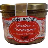 Terrine de campagne au piment d'espelette, Jean Brunet (180 g)
