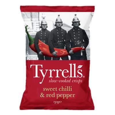 Chips au piment doux, Tyrrell's (150 g)