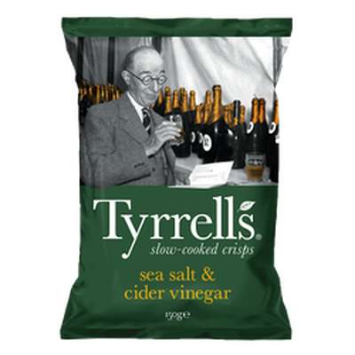 Chips vinaigre de cidre, Tyrrell's (150 g)