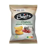 Chips chèvre et piment d'Espelette, Brets (125 g)