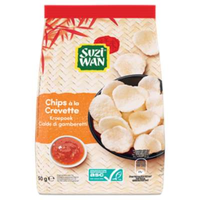 Chips à la crevette, Suzi Wan (50 g)