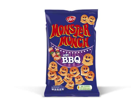 Monster Munch goût barbecue, Vico (85 g)