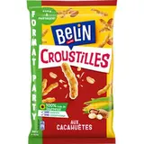 Biscuits apéritifs Croustille cacahuètes party, Belin (210 g)