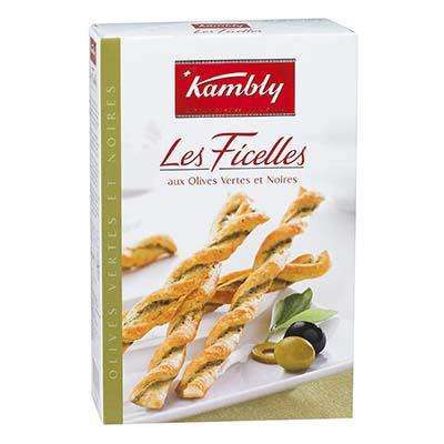 Ficelles aux olives, Kambly (100 g)