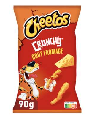 Crunchy saveur fromage, Cheetos (90 g)