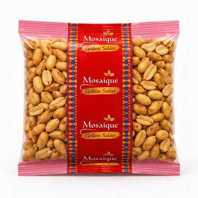 Arachide émondée, Mosaïque (500 g)