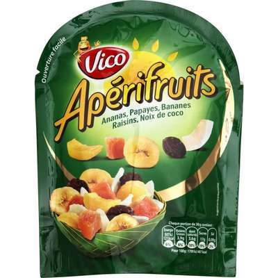 Fruits secs mélange Apérifruits, Vico (120 g)