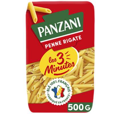 Penne Rigate 3 minutes, Panzani (500 gr)