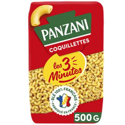 Coquillettes 3 minutes, Panzani (500 g)