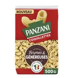 Coquillettes fermes et généreuse au blé français, Panzani (500 g)