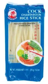 Pâte de riz large - 5 mm - (pho) Cock (375 g)