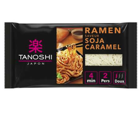 Nouilles ramen soja et caramel, Tanoshi  (360 g)