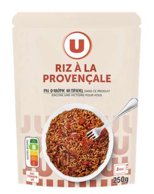 Riz à la provençale micro-onde,  U (250 g)