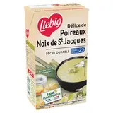 Soupe délice de poireaux et aux noix de St Jacques, Liebig (1 l)