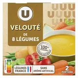 Velouté aux 8 légumes, U (2 x 30 cl, 620 g)