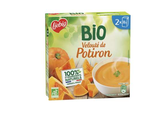 Velouté de potiron BIO, Liebig (2 x 30 cl)