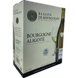 Vin Bourgogne aligoté AOP blanc, blasons de Bourgogne, BIB (2,25 L)