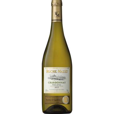 Vin blanc IGP Pays d'Oc Chardonnay, Roche Mazet (75 cl)