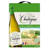 Vin de France blanc Chastagnac, U (BIB 3 L)
