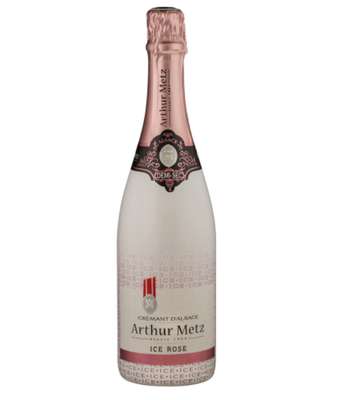 Crémant d'Alsace demi-sec Ice rosé 12°, Arthur Metz (75 cl)