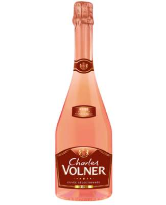 Vin mousseux rosé 12°, Charles Volner (75 cl)