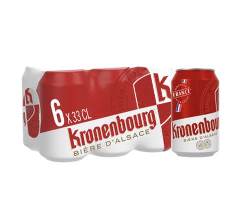 Pack de Kronenbourg (6 x 33 cl)