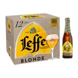 Bière blonde, Leffe, 6.6° (pack 12 x 33 cl)
