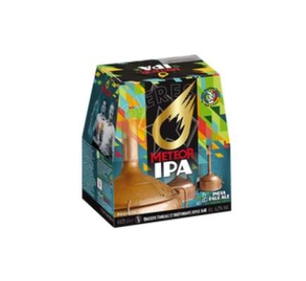 Pack de bière IPA 6,2°, Meteor (6 x 25 cl)