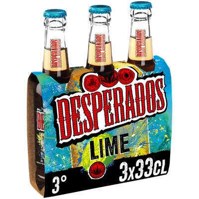 Pack de Desperados Lime (3 x 33 cl)