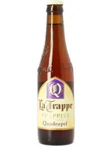 Bière ambrée La Trappe Quadrupel 10° (33 cl)
