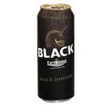 Bière brune Black, Brasserie Licorne, 6° (50 cl)