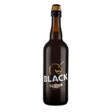 Bière brune Black, Brasserie Licorne, 6° (75 cl)