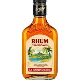 Rhum ambré La Martiniquaise Flask 40° (20 cl)