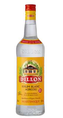 Rhum blanc agricole AOC de la Martinique 55°, Dillon (1 L)