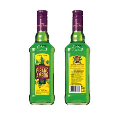 Liqueur de banane 17°, Pisang Ambon (70 cl)