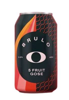 5 Fruit Gose sans alcool, Brulo (33 cl)
