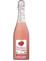 Pétillant sans alcool aromatisé framboise bio, Listel (75 cl)